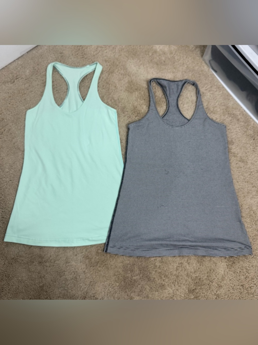 Lululemon Lot of Cool Racerback Tank Tops size 8